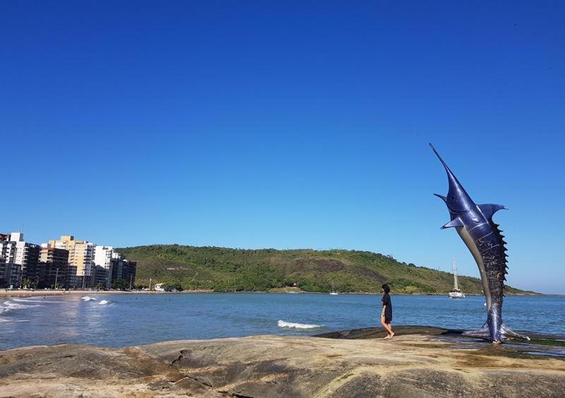 Апартаменти Praia Do Morro - Guarapari - Apto 2 Quartos Com Internet - Piscina - Ar Split - Edificio Gil Nogueira Екстер'єр фото
